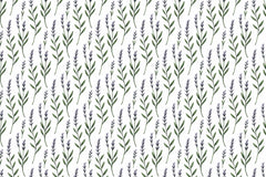 Lavender Stems Seamless Papers - CraftNest - Digital Crafting and Art