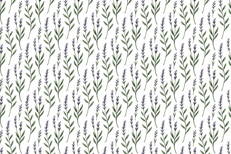 Lavender Stems Seamless Papers - CraftNest - Digital Crafting and Art
