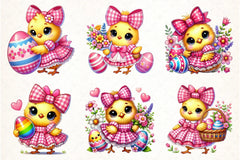 Cute Easter Duck Clipart Bundle 2 - CraftNest - Digital Crafting and Art