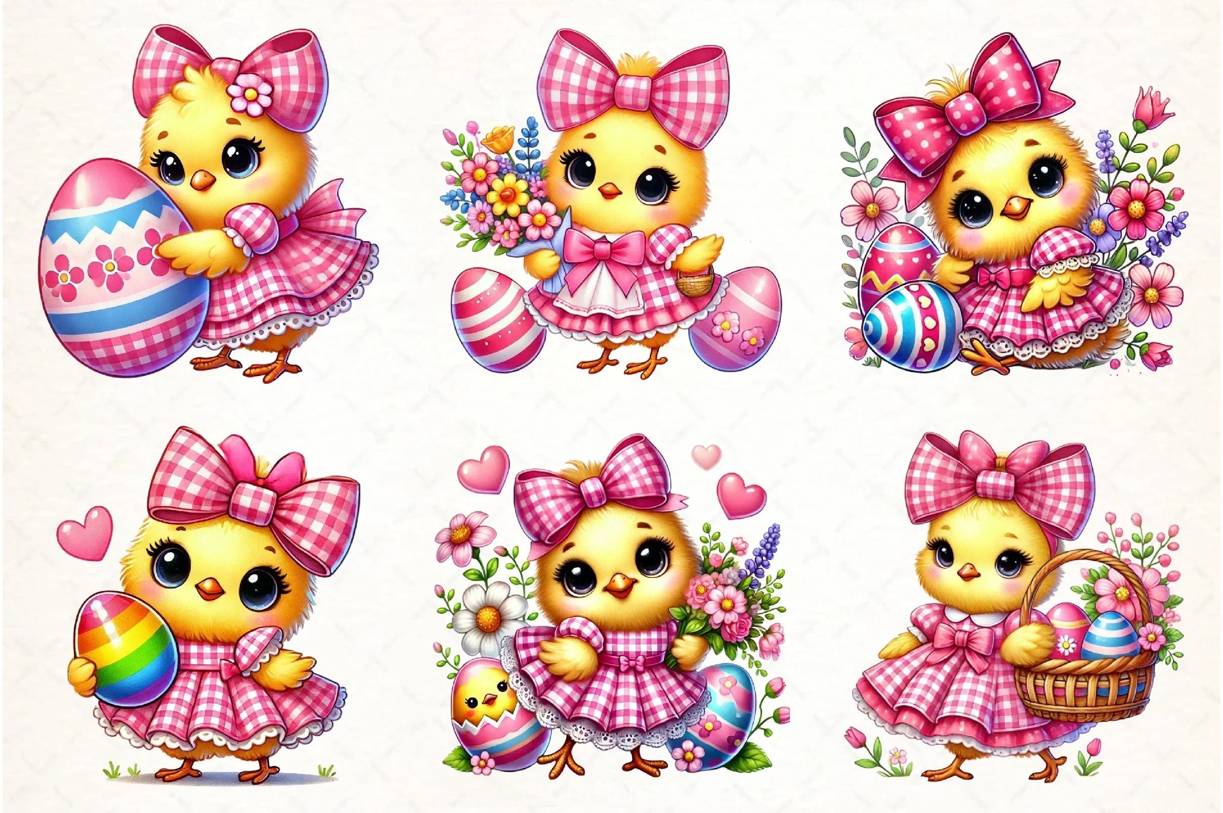 Cute Easter Duck Clipart Bundle 2 - CraftNest - Digital Crafting and Art