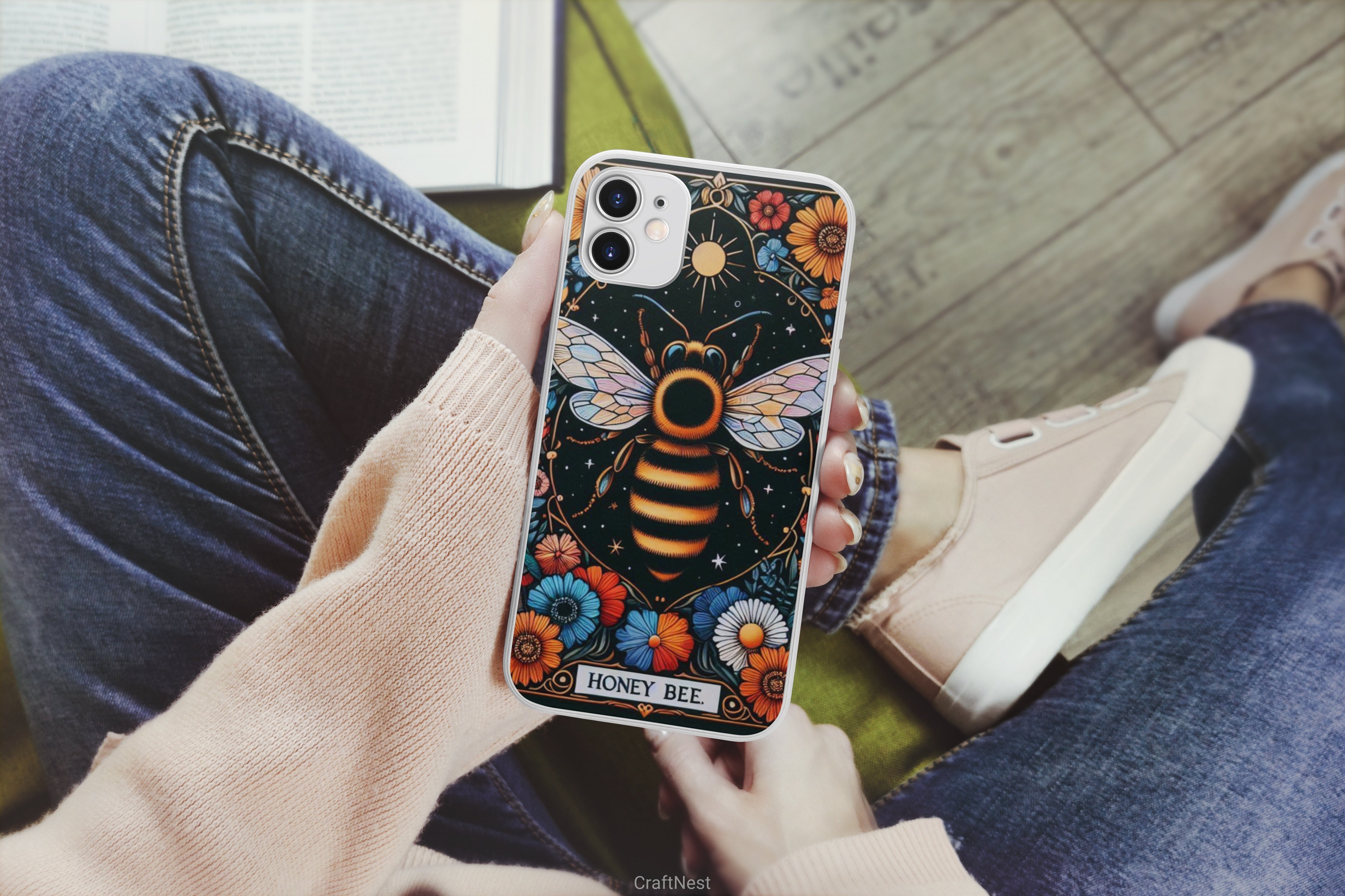 Honey Bee Tarot Card Clipart Bundle 11
