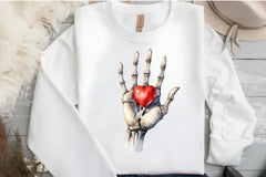 Valentine Skeleton Hand Clipart Bundle - CraftNest - Digital Crafting and Art