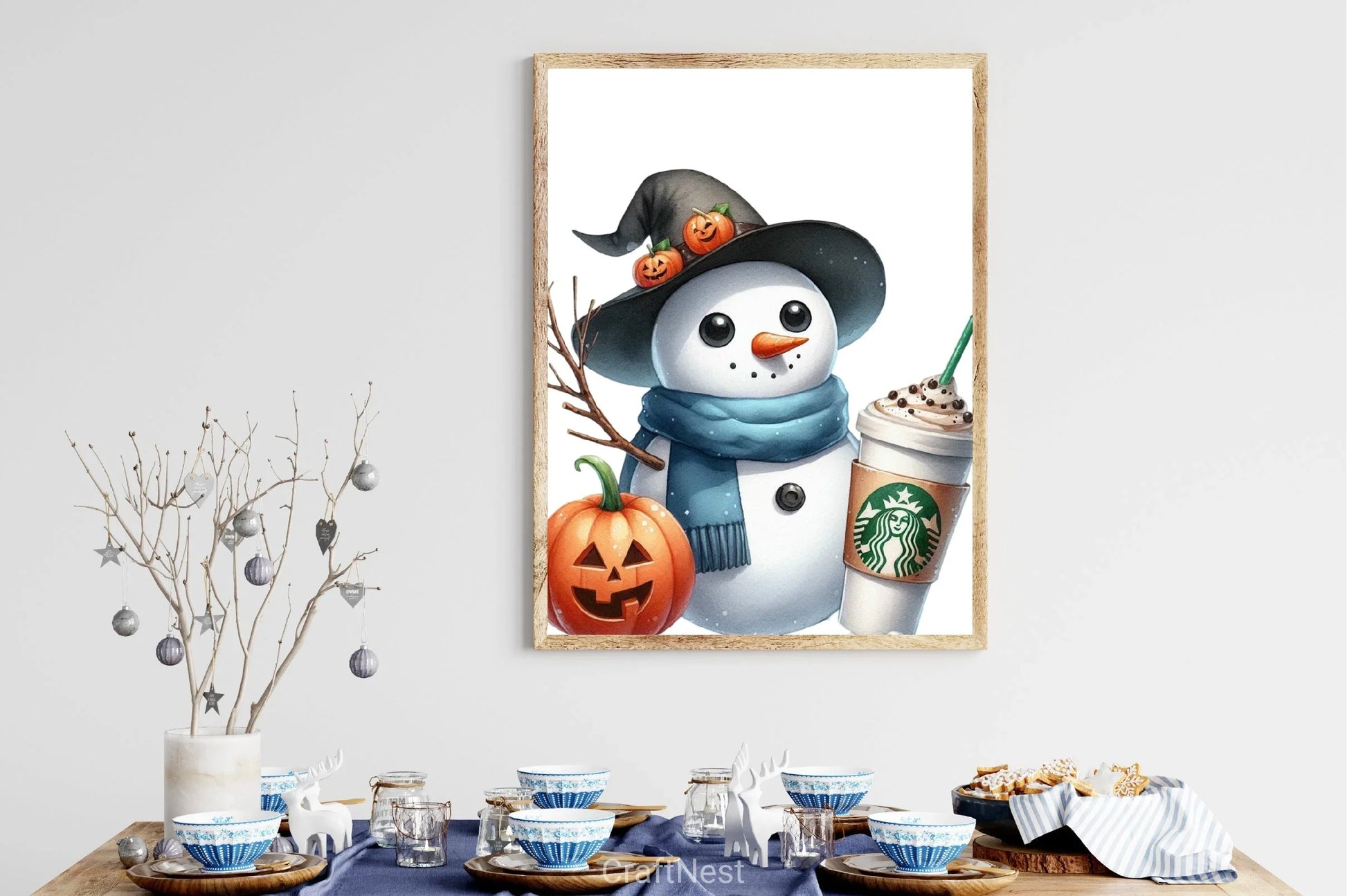 Christmas Snowman Clipart Bundle 16 - CraftNest - Digital Crafting and Art