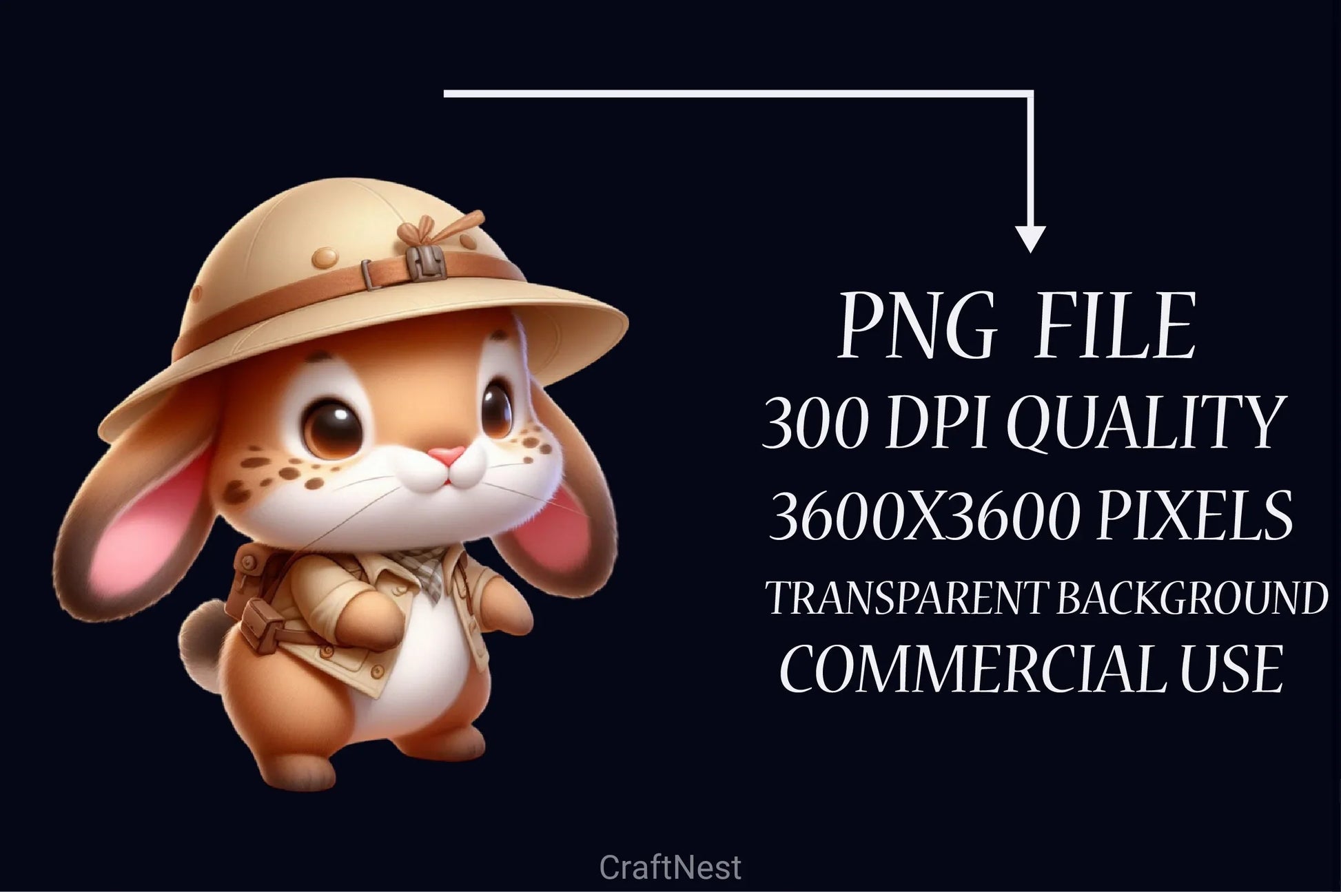 Baby Safari Animals Clipart Bundle - CraftNest - Digital Crafting and Art