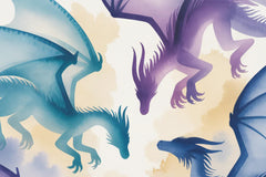 Dragon Skies Background Papers - CraftNest - Digital Crafting and Art