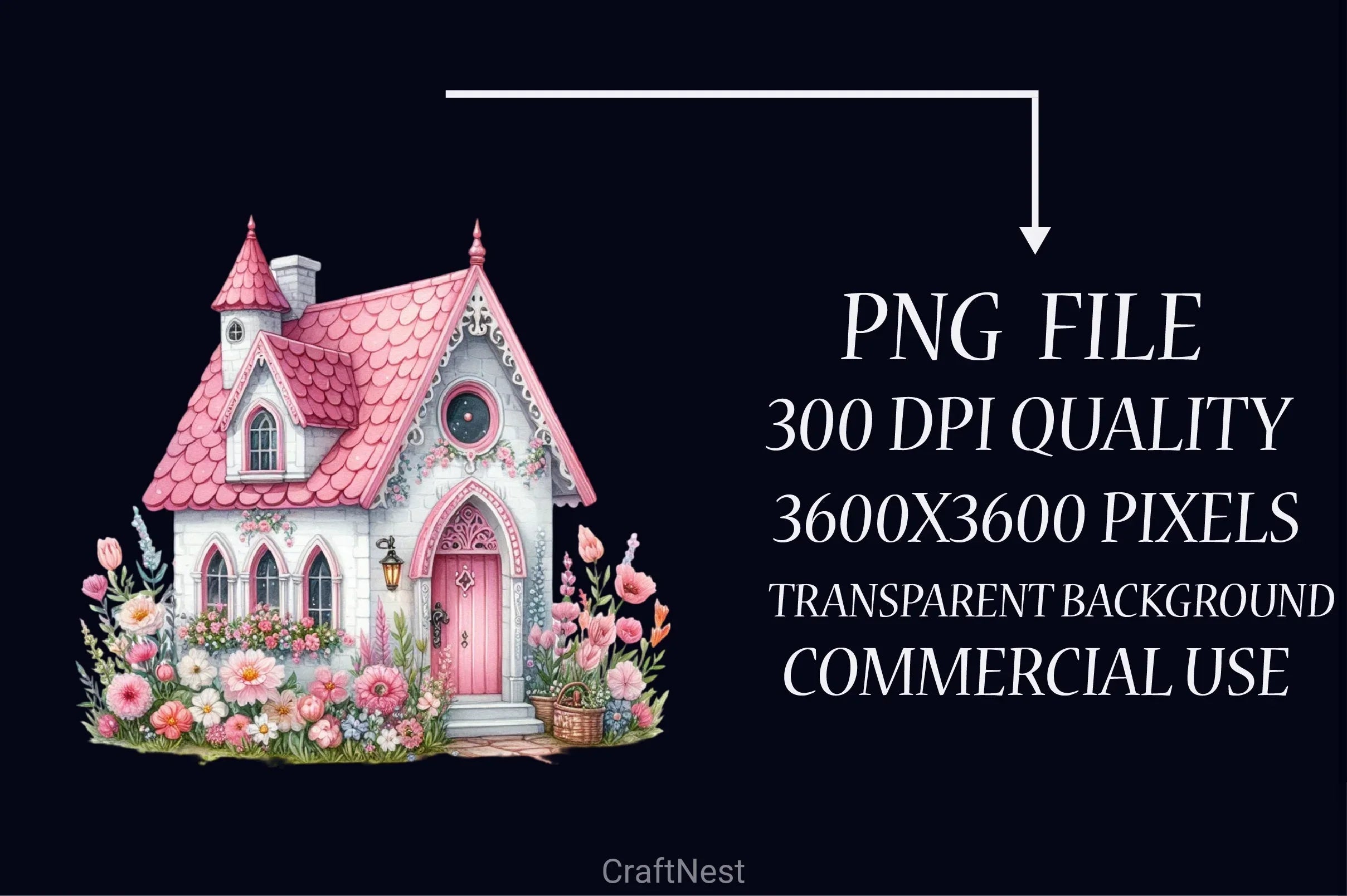 Gnome House Clipart Bundle - CraftNest - Digital Crafting and Art