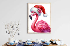 Christmas Flamingo Clipart Bundle - CraftNest - Digital Crafting and Art