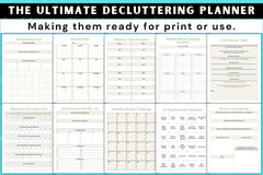 The Ultimate Decluttering Planner - CraftNest - Digital Crafting and Art