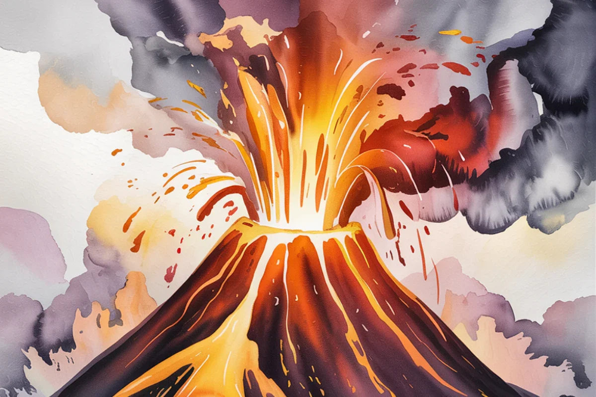 Volcanic Eruptions Background Papers - CraftNest - Digital Crafting and Art