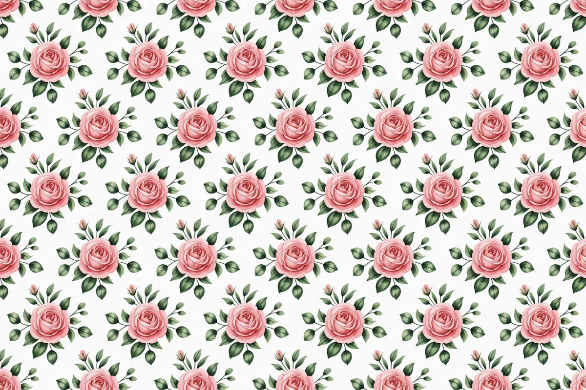 Blush Roses Seamless Papers - CraftNest - Digital Crafting and Art