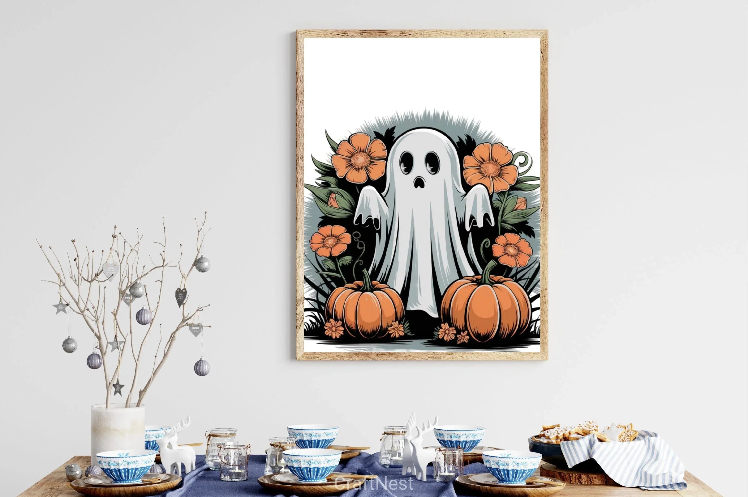 Halloween Ghost Clipart Bundle 10 - CraftNest - Digital Crafting and Art