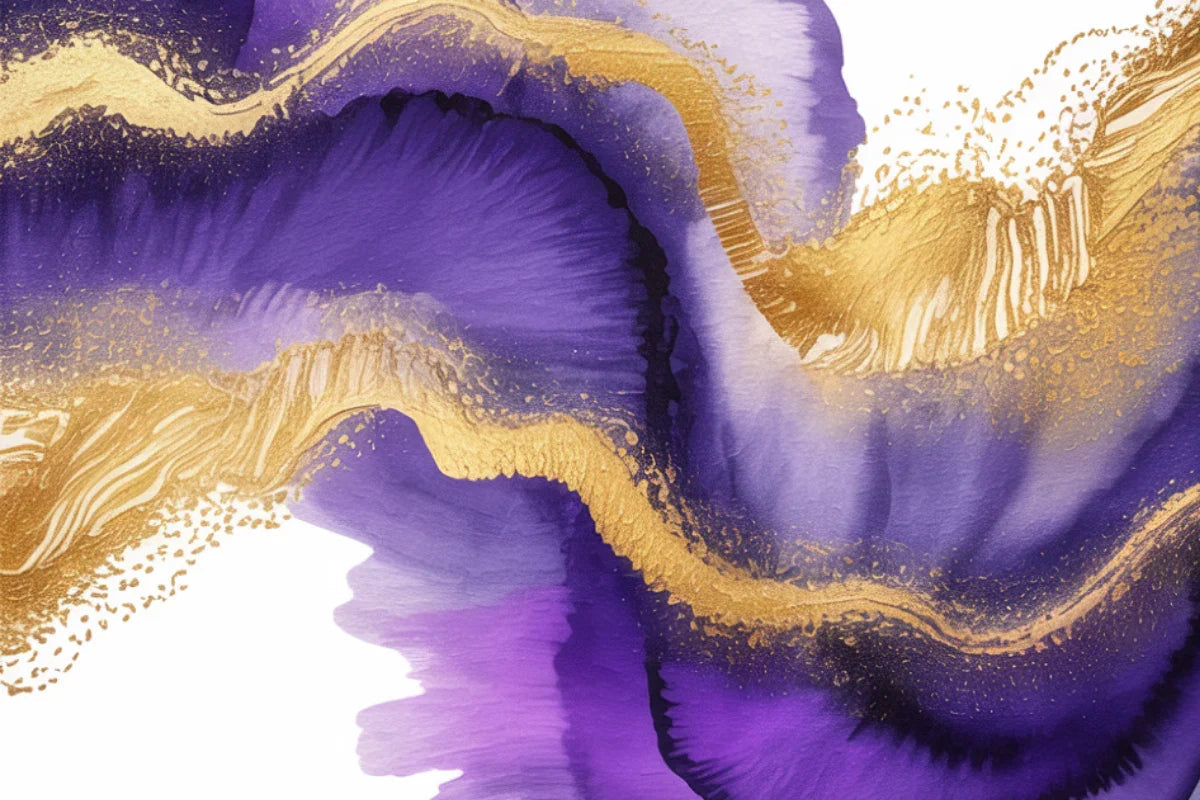 Purple & Gold Background Papers - CraftNest - Digital Crafting and Art