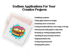 Pop Art Macarons Clipart - CraftNest