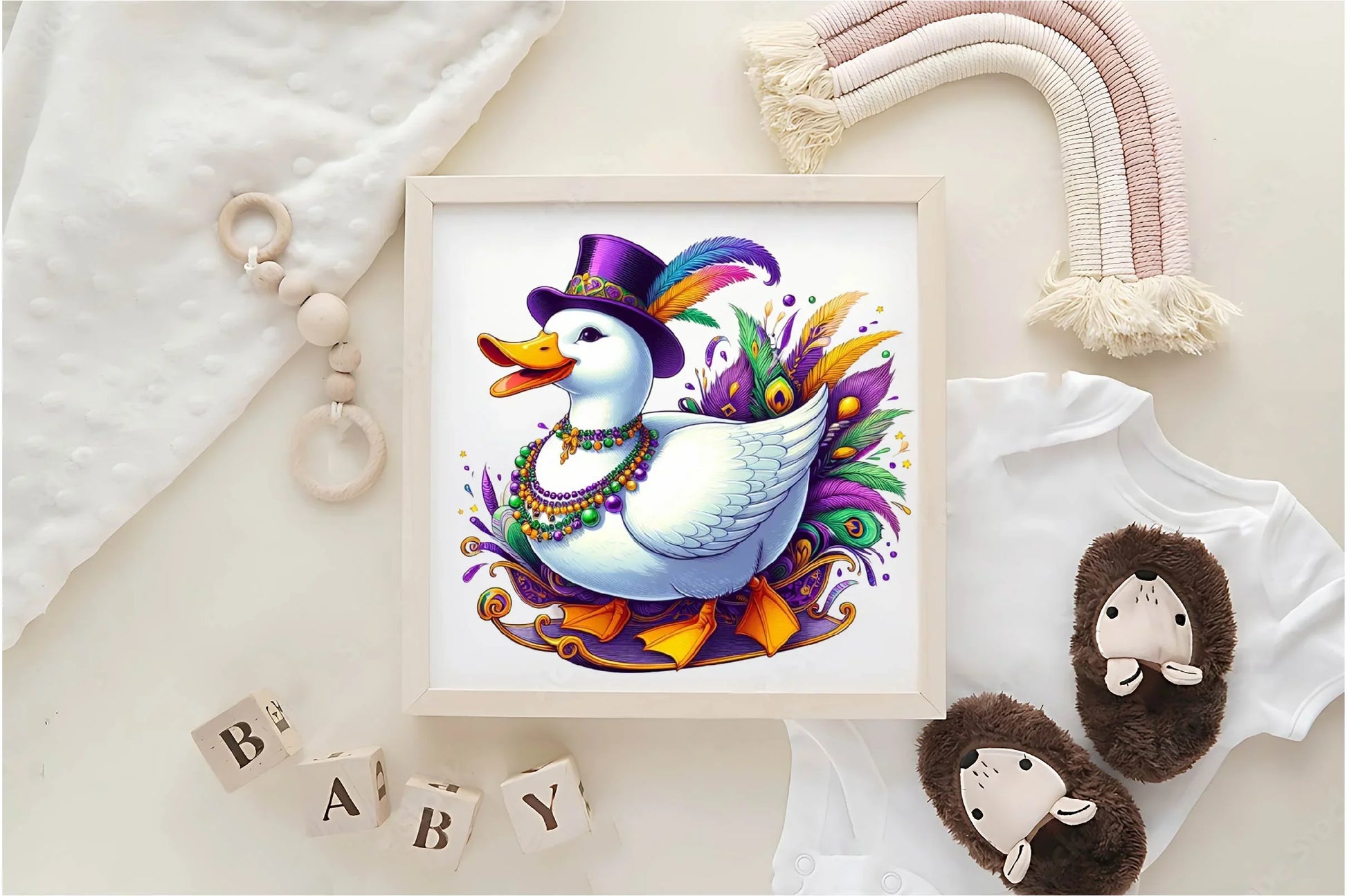 Mardi Gras Duck Clipart Bundle - CraftNest - Digital Crafting and Art