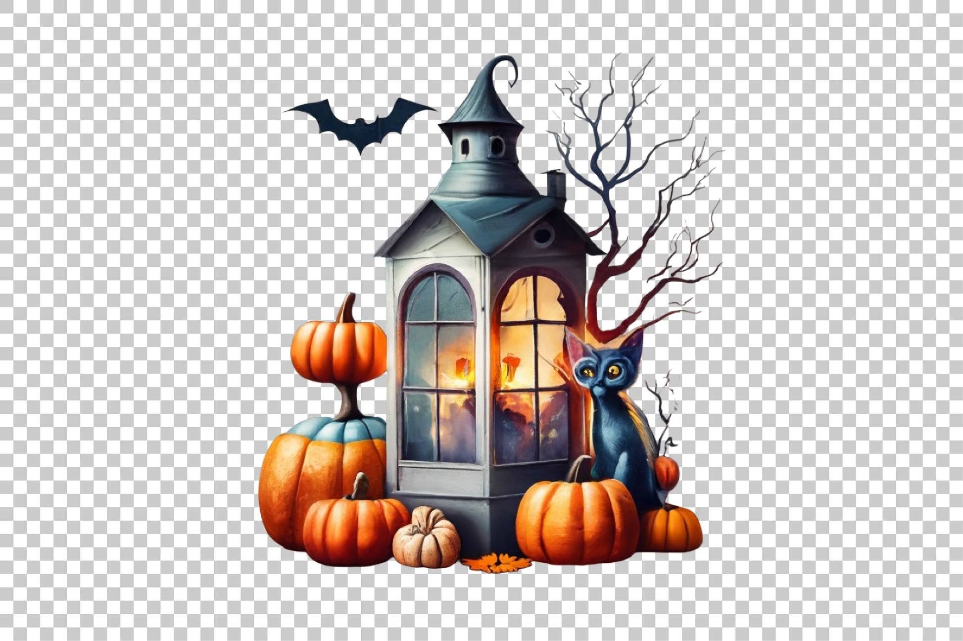 Vintage Halloween Clipart Bundle 1 - CraftNest - Digital Crafting and Art