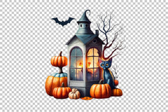 Vintage Halloween Clipart Bundle 1 - CraftNest - Digital Crafting and Art