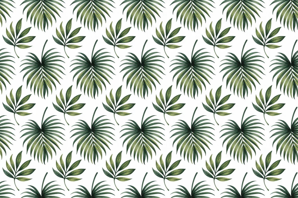 Tropical Leaves Seamless Papers - CraftNest - Digital Crafting and Art