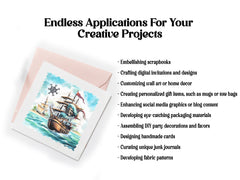 Pirate Birthday Clipart - CraftNest