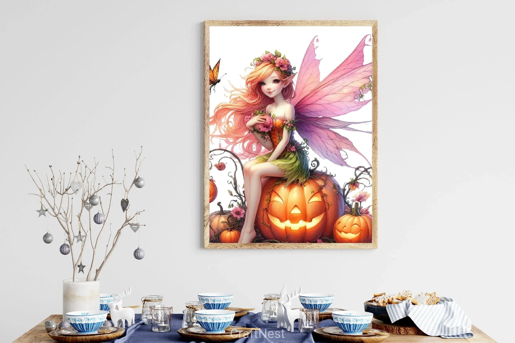 Little Pumpkin Fairy Clipart Bundle - CraftNest - Digital Crafting and Art