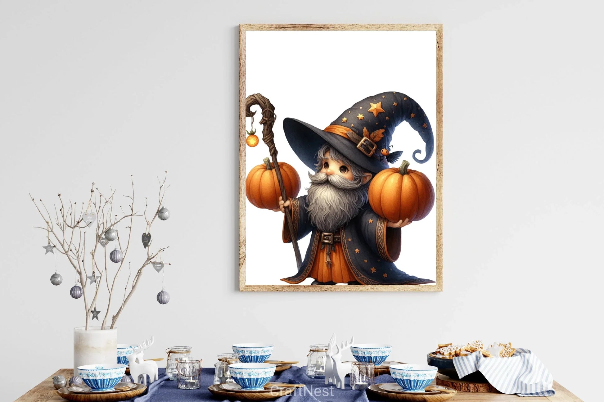 Wizard Pumpkins Clipart Bundle - CraftNest - Digital Crafting and Art