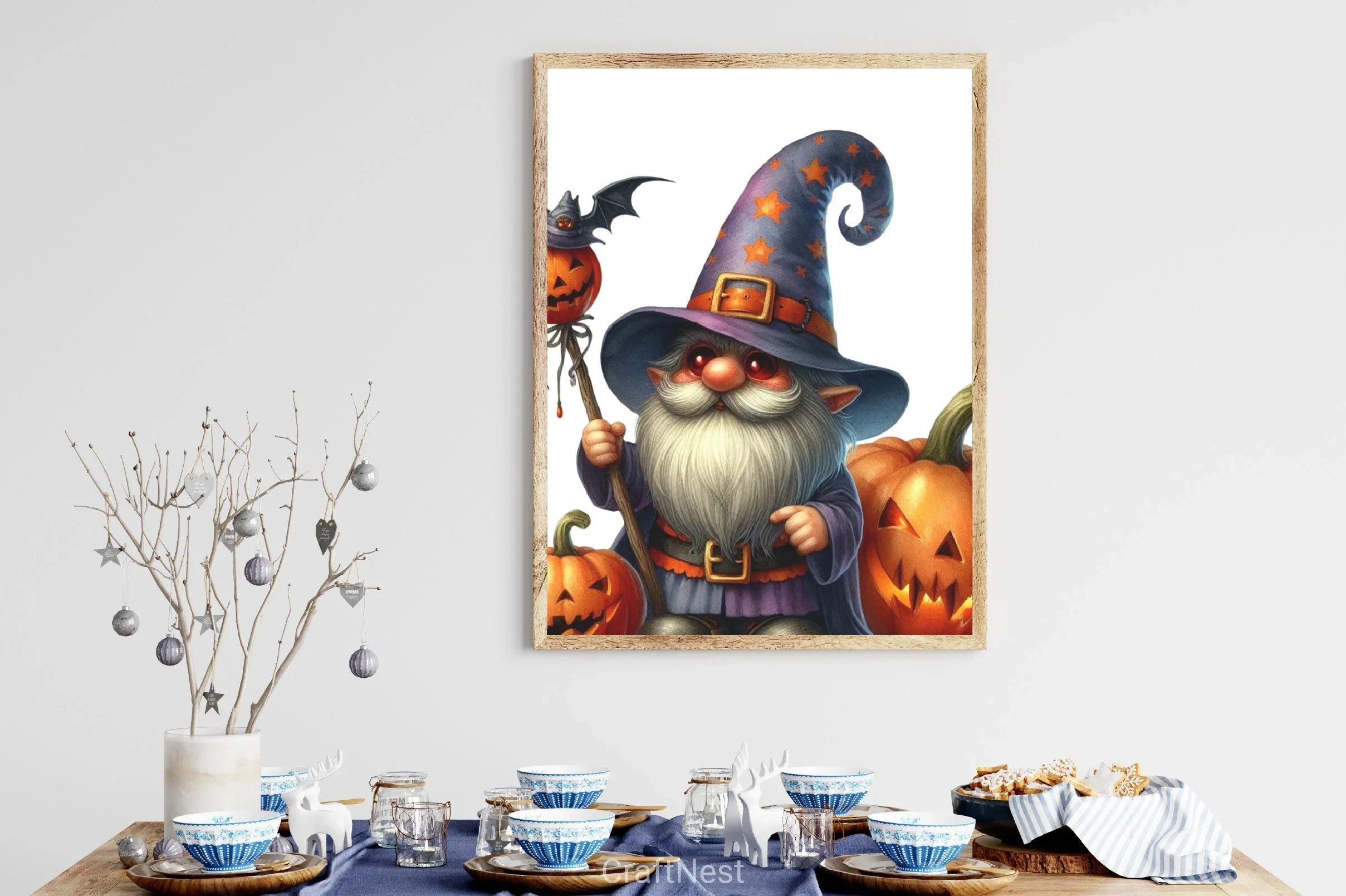 Halloween Gnome Clipart Bundle - CraftNest - Digital Crafting and Art