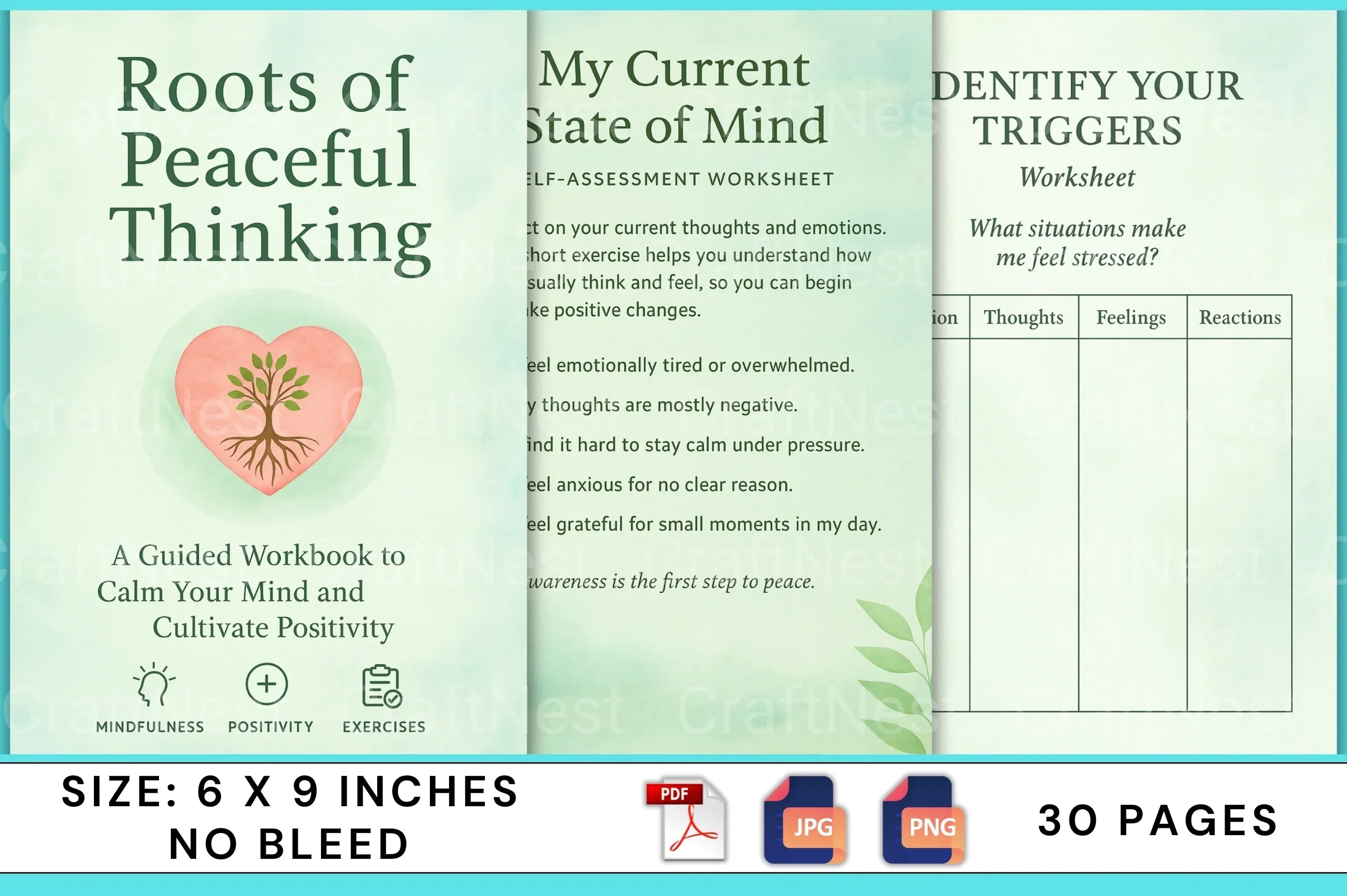 Roots of Peaceful Thinking - CraftNest - Digital Crafting and Art