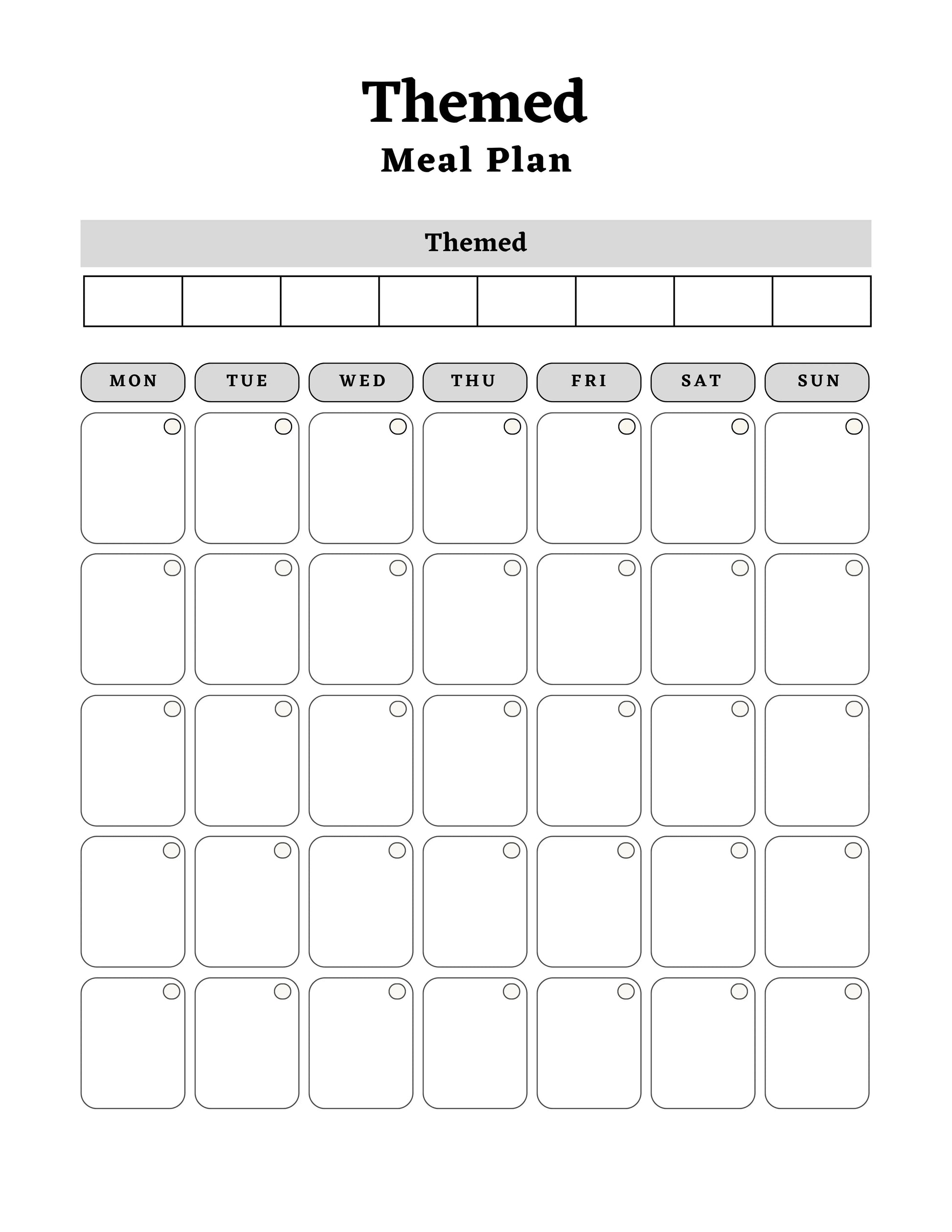 Meal & Pantry Planner KDP Planner - CraftNest - Digital Crafting and Art