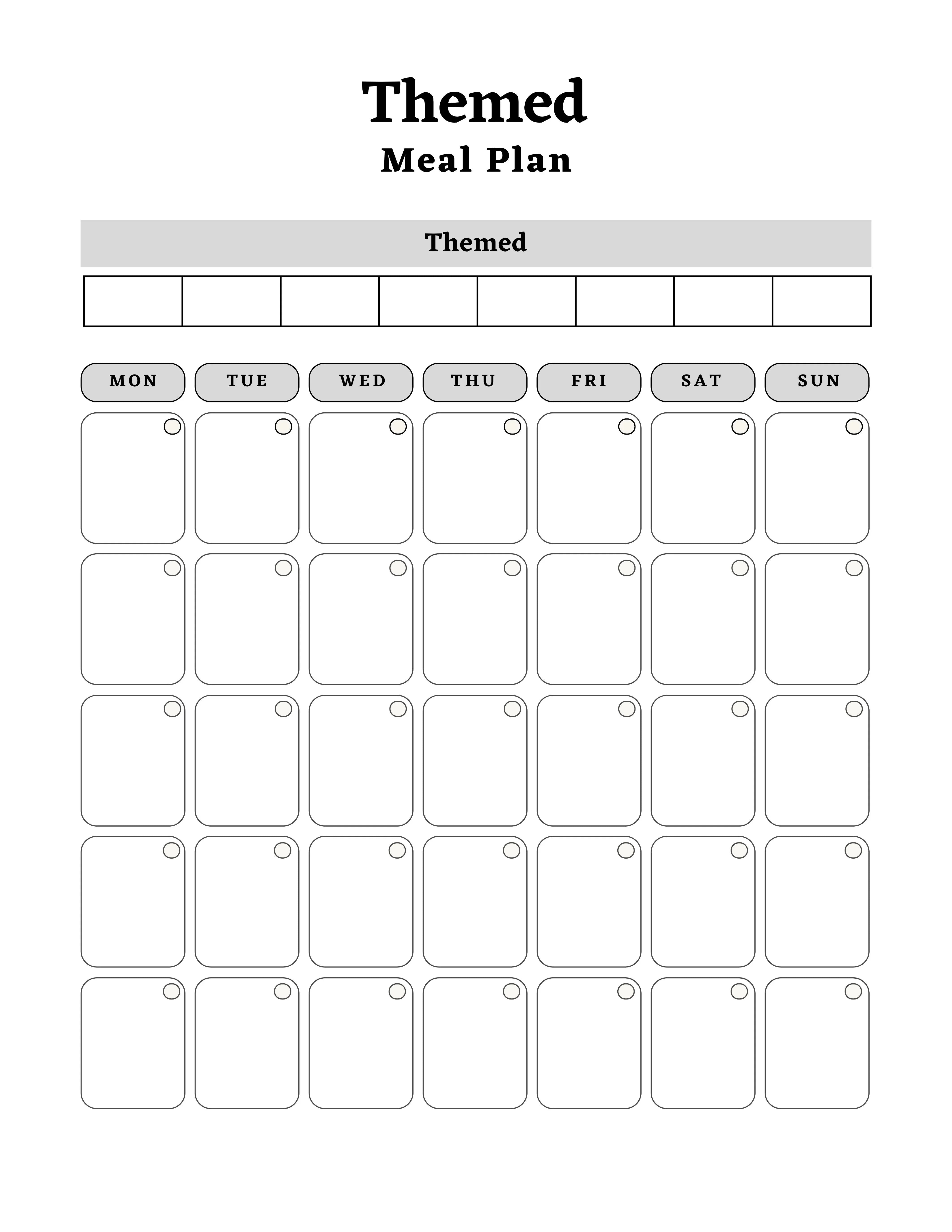 Meal & Pantry Planner KDP Planner - CraftNest - Digital Crafting and Art