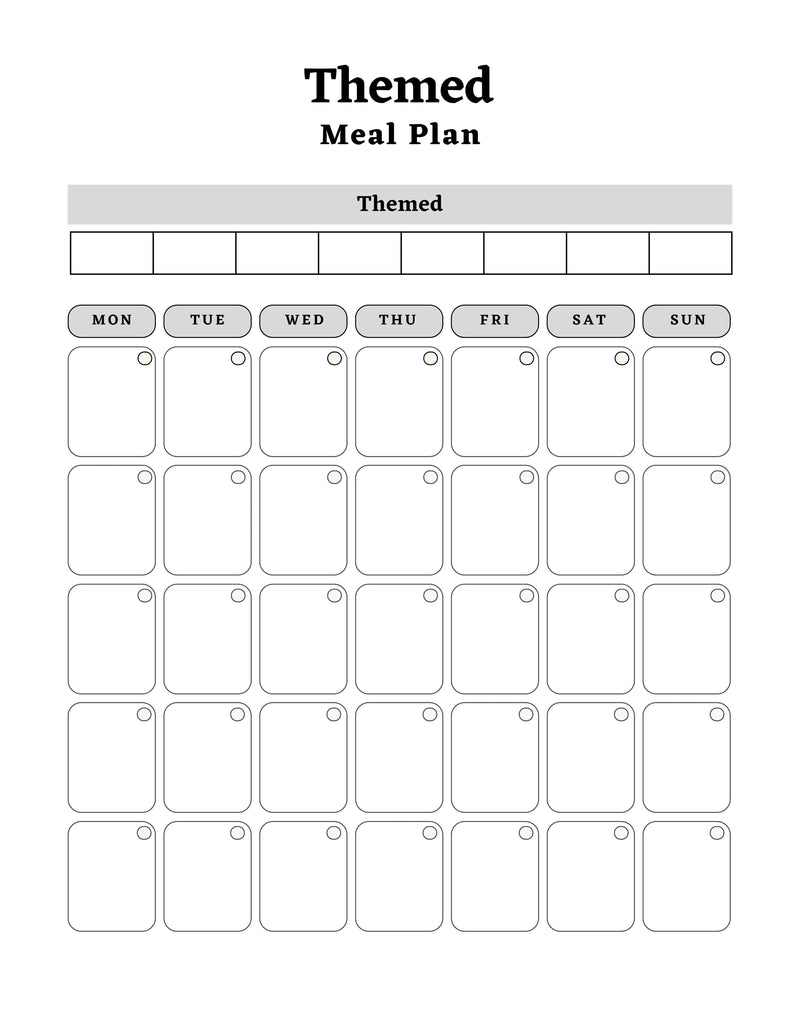 Meal & Pantry Planner KDP Planner - CraftNest - Digital Crafting and Art