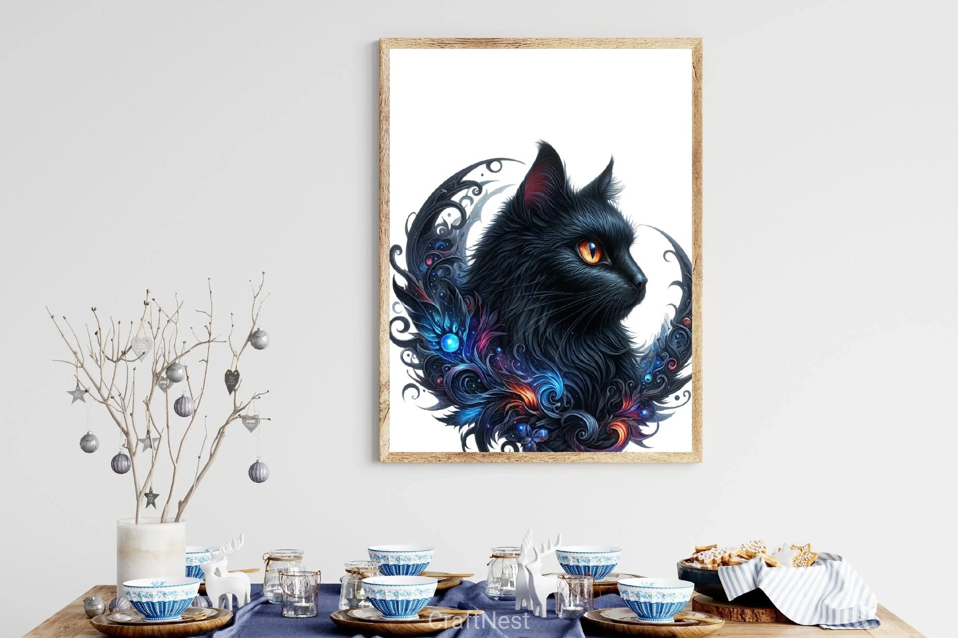 Dark Fairy Cat Clipart Bundle - CraftNest - Digital Crafting and Art