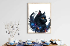 Dark Fairy Cat Clipart Bundle - CraftNest - Digital Crafting and Art