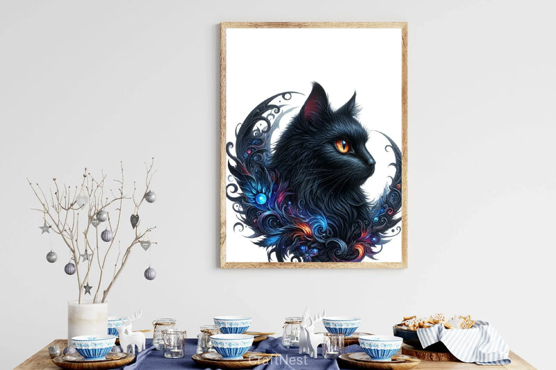 Dark Fairy Cat Clipart Bundle - CraftNest - Digital Crafting and Art