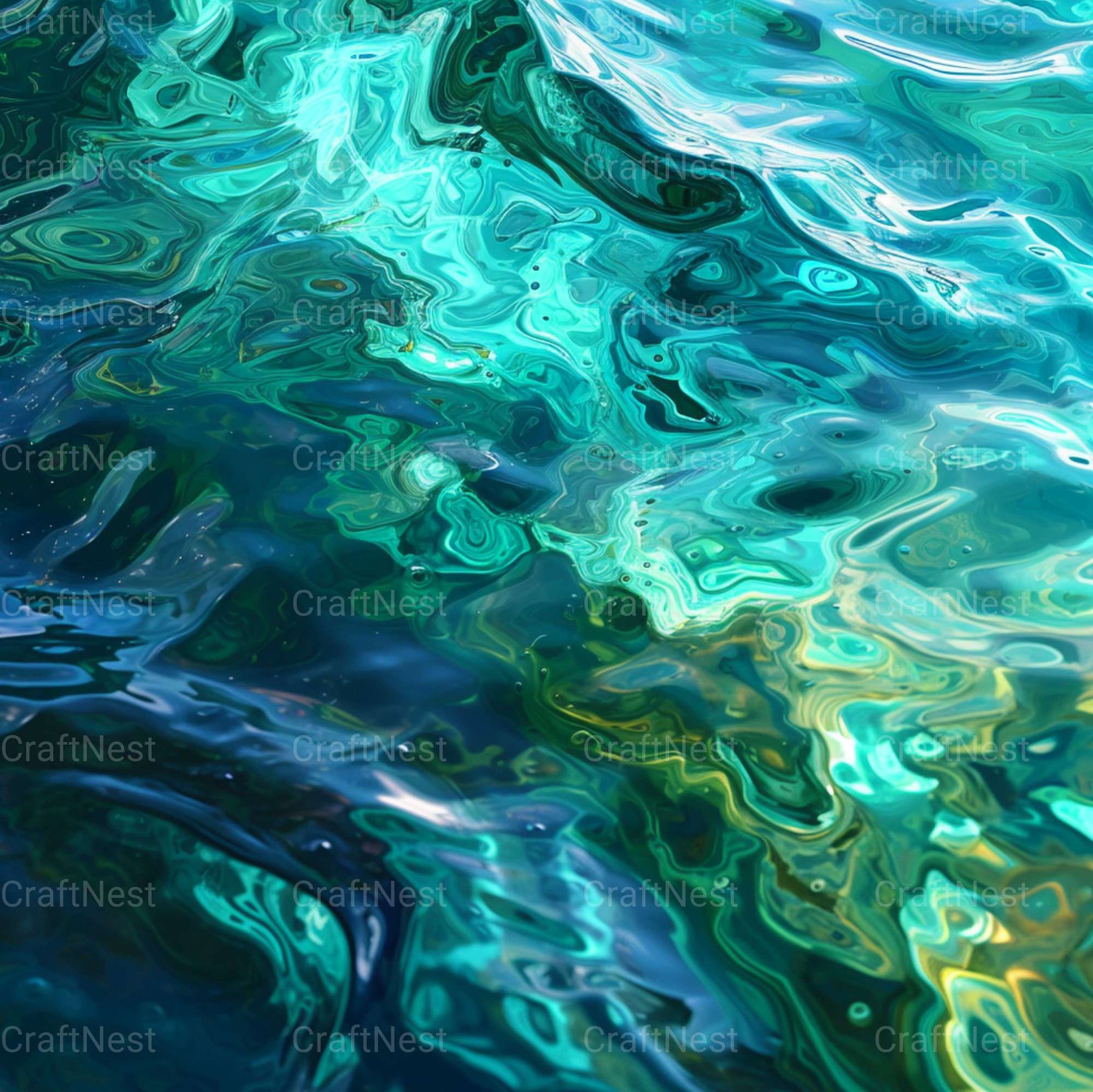 Aquatic Shimmer Textures - CraftNest - Digital Crafting and Art
