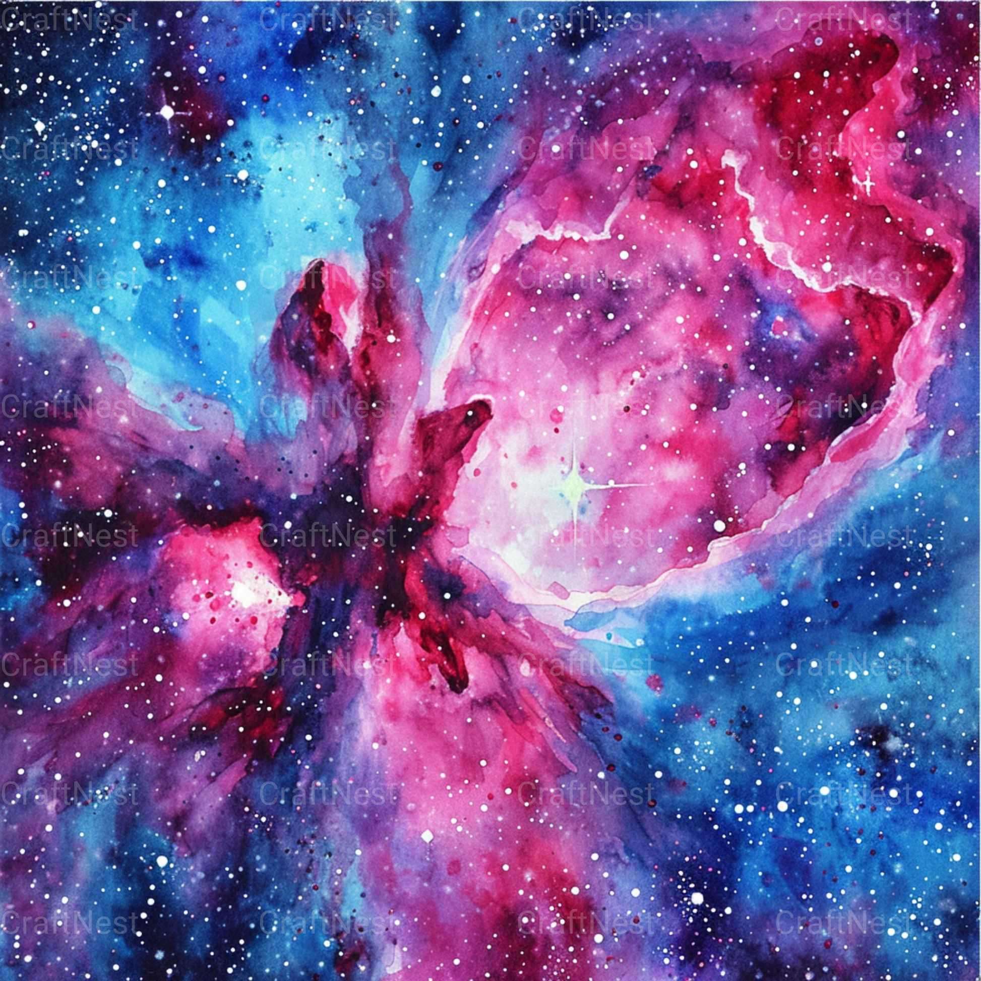 Ethereal Nebula Textures - CraftNest - Digital Crafting and Art
