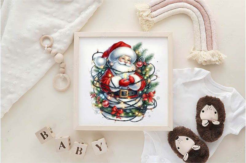 Santa Claus Clipart Bundle 2 - CraftNest - Digital Crafting and Art