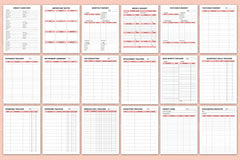 Budget Management Organizer - CraftNest - Digital Crafting and Art