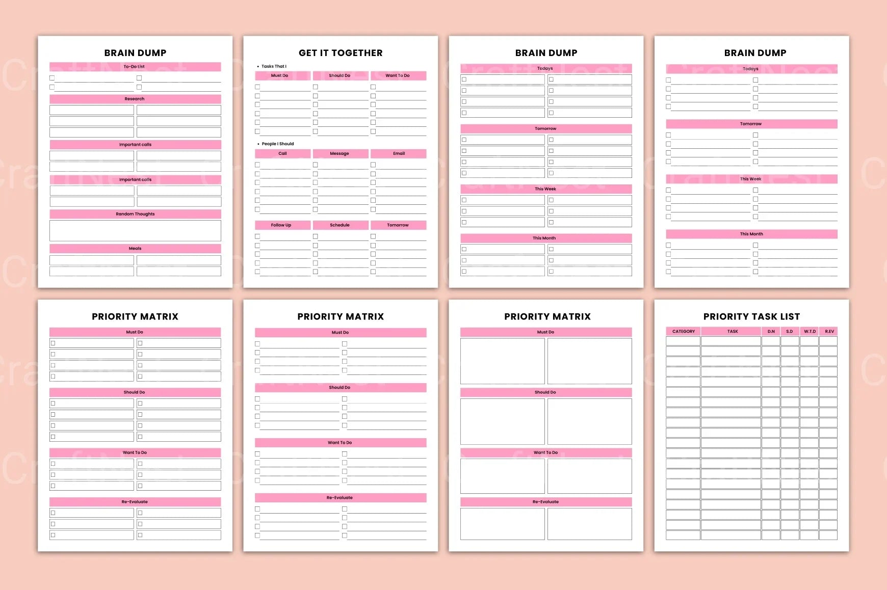 ADHD Productivity Tips - CraftNest - Digital Crafting and Art