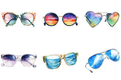 Summer Sunglasses Clipart Bundle - CraftNest - Digital Crafting and Art