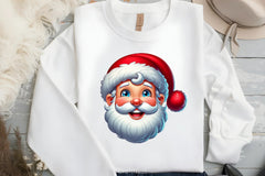 Christmas Santa Clipart Bundle 6 - CraftNest - Digital Crafting and Art