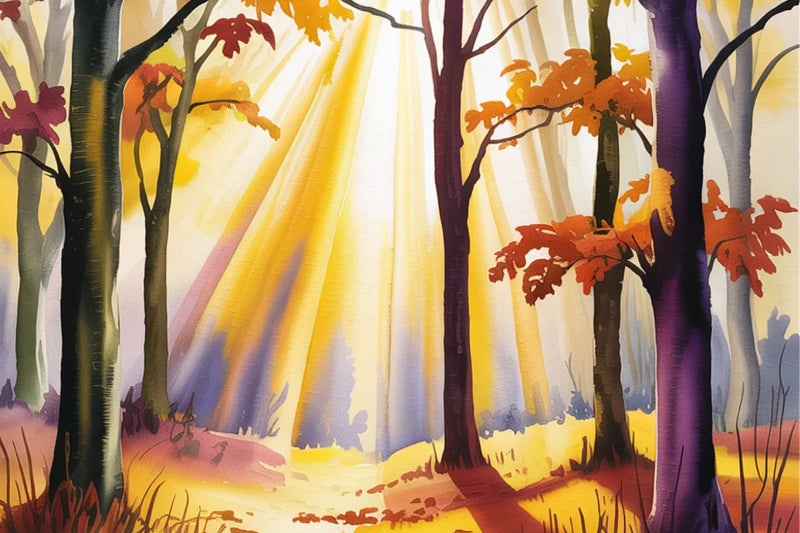 Autumn Sunbeams Background Papers - CraftNest - Digital Crafting and Art