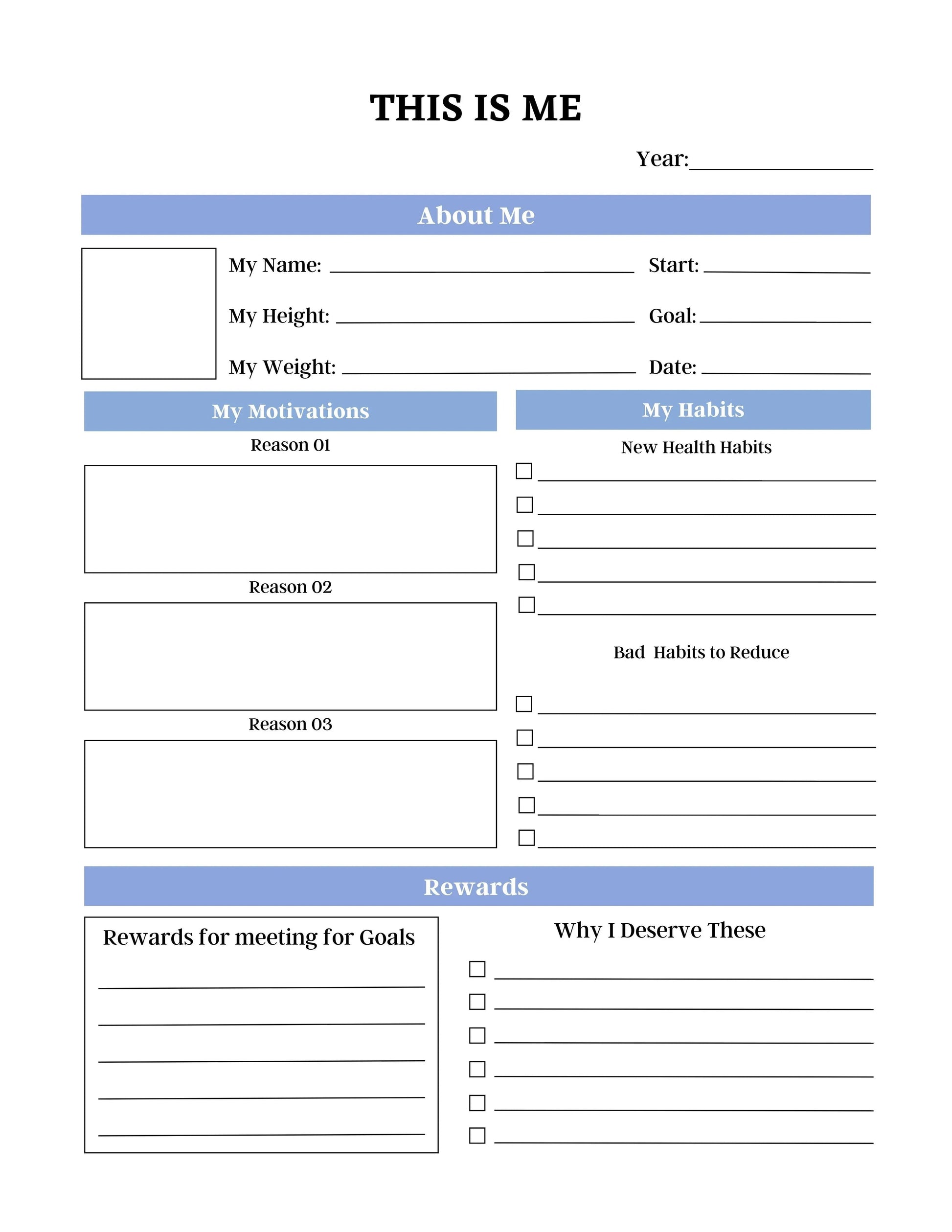 Fitness Planner KDP Planner - CraftNest - Digital Crafting and Art