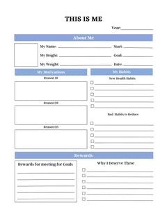 Fitness Planner KDP Planner - CraftNest - Digital Crafting and Art