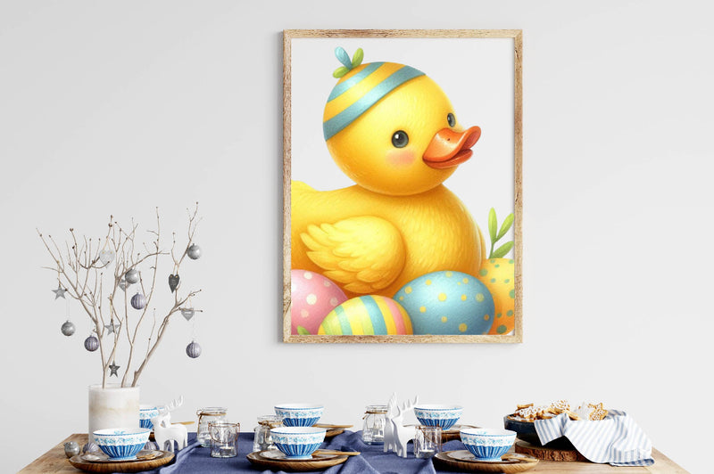 Vintage Easter Duck Clipart Bundle - CraftNest - Digital Crafting and Art