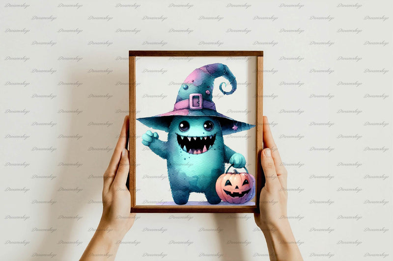 Halloween Scary Monster Clipart Bundle - CraftNest - Digital Crafting and Art