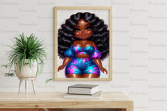 American Black Woman Clipart Bundle - CraftNest - Digital Crafting and Art