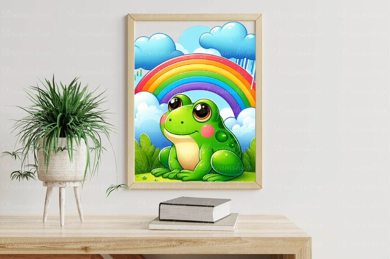Funny And Cute Frog Clipart Bundle - CraftNest - Digital Crafting and Art