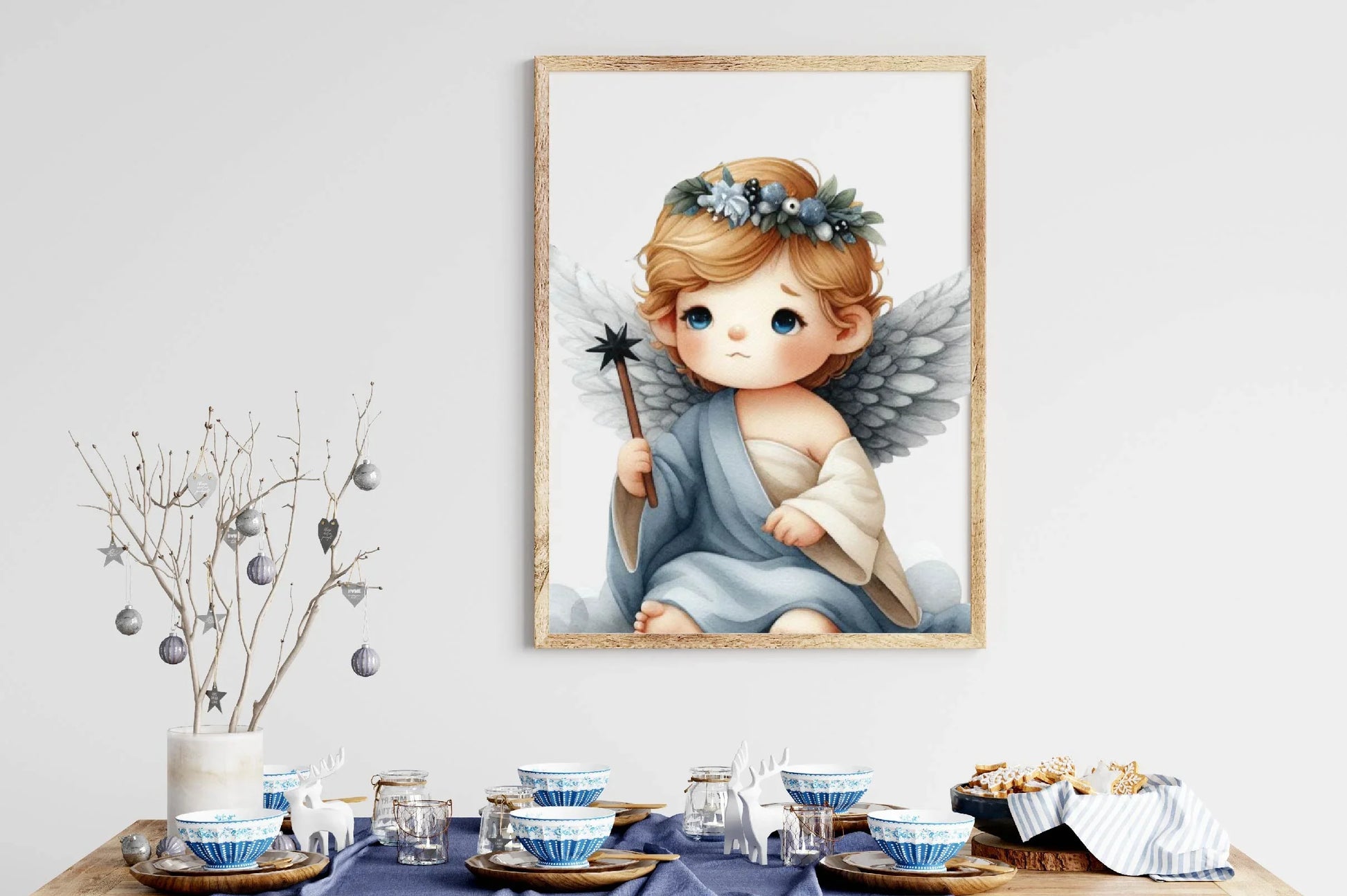 Cute Baby Angel Clipart Bundle - CraftNest - Digital Crafting and Art