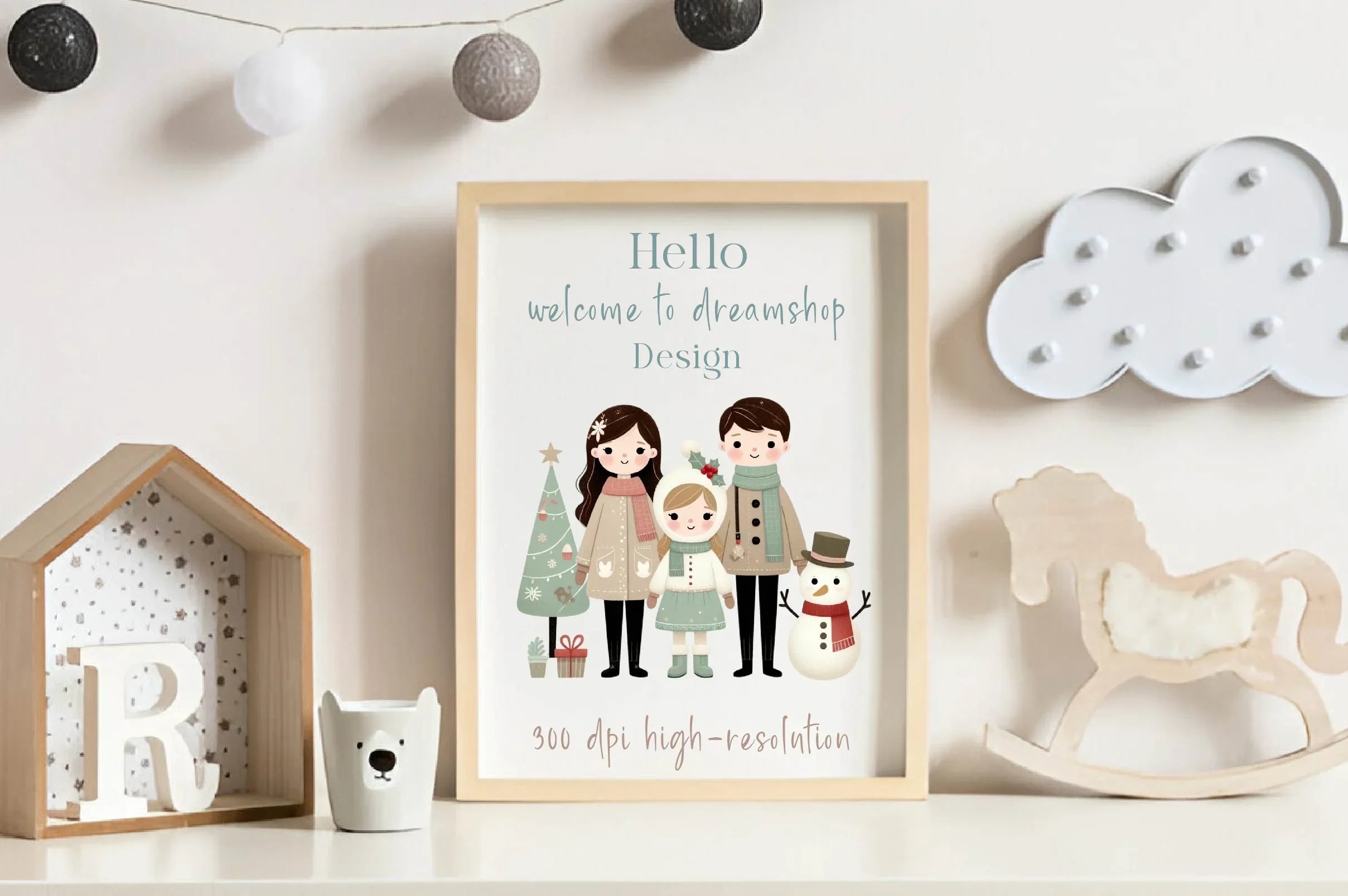 Christmas Family Clipart Bundle - CraftNest - Digital Crafting and Art