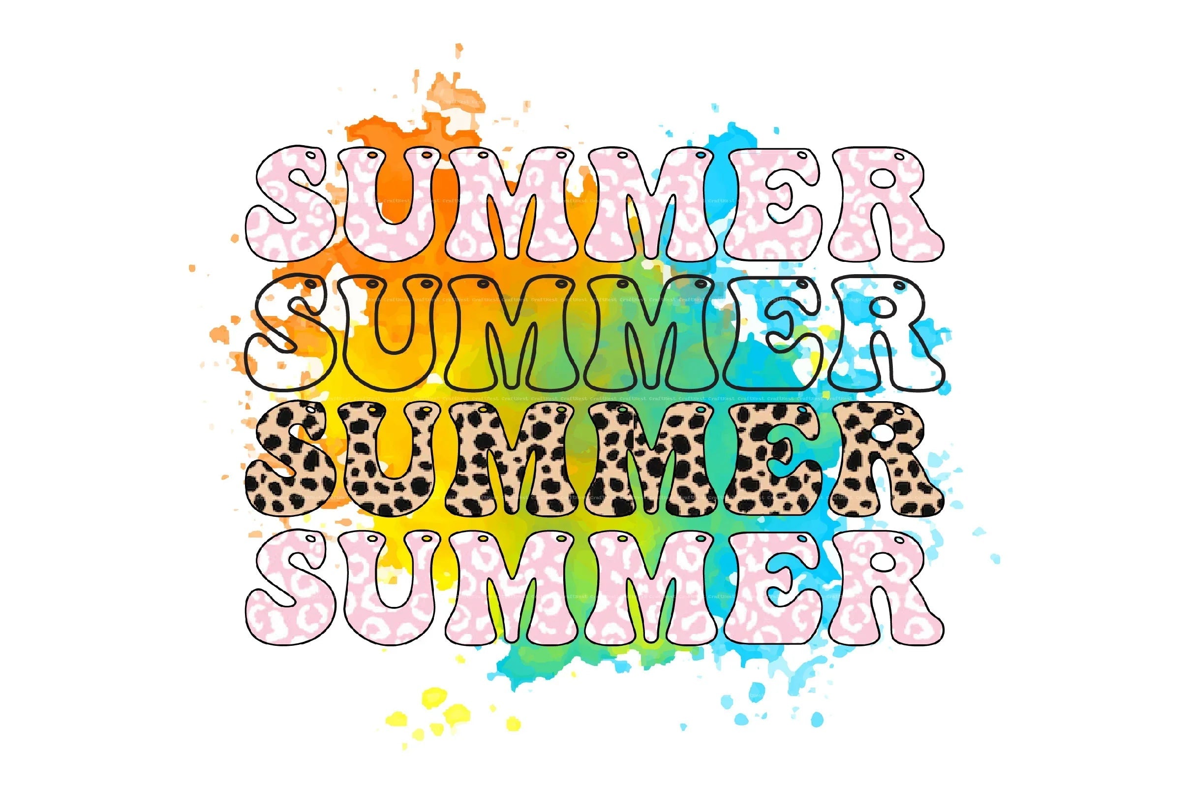 Summer Clipart Bundle 5 - CraftNest - Digital Crafting and Art