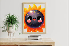 Kawaii Sun Clipart Bundle - CraftNest - Digital Crafting and Art